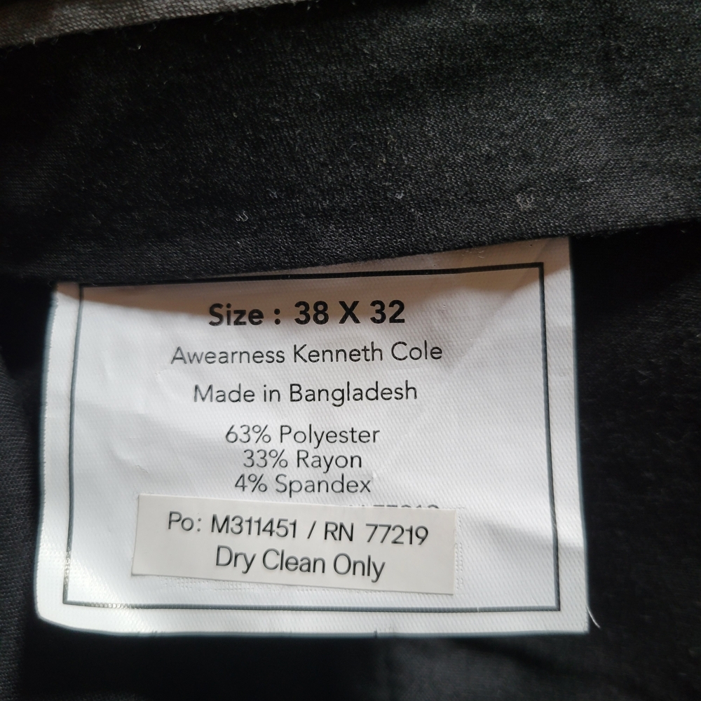 Kenneth Cole Patterned Trousers - Picture 3 of 6